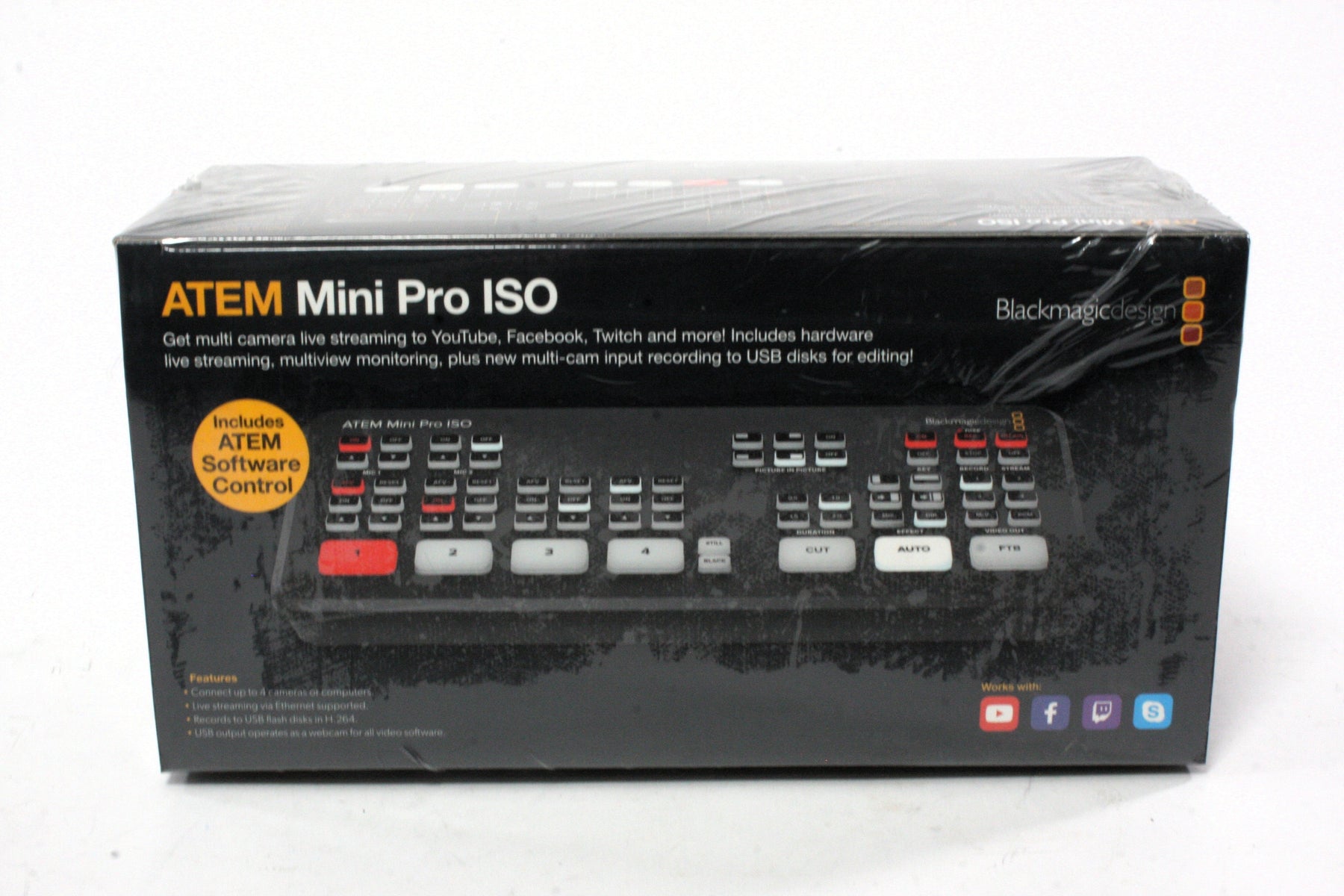 BlackMagic ATEM Mini Pro ISO UNOPENED