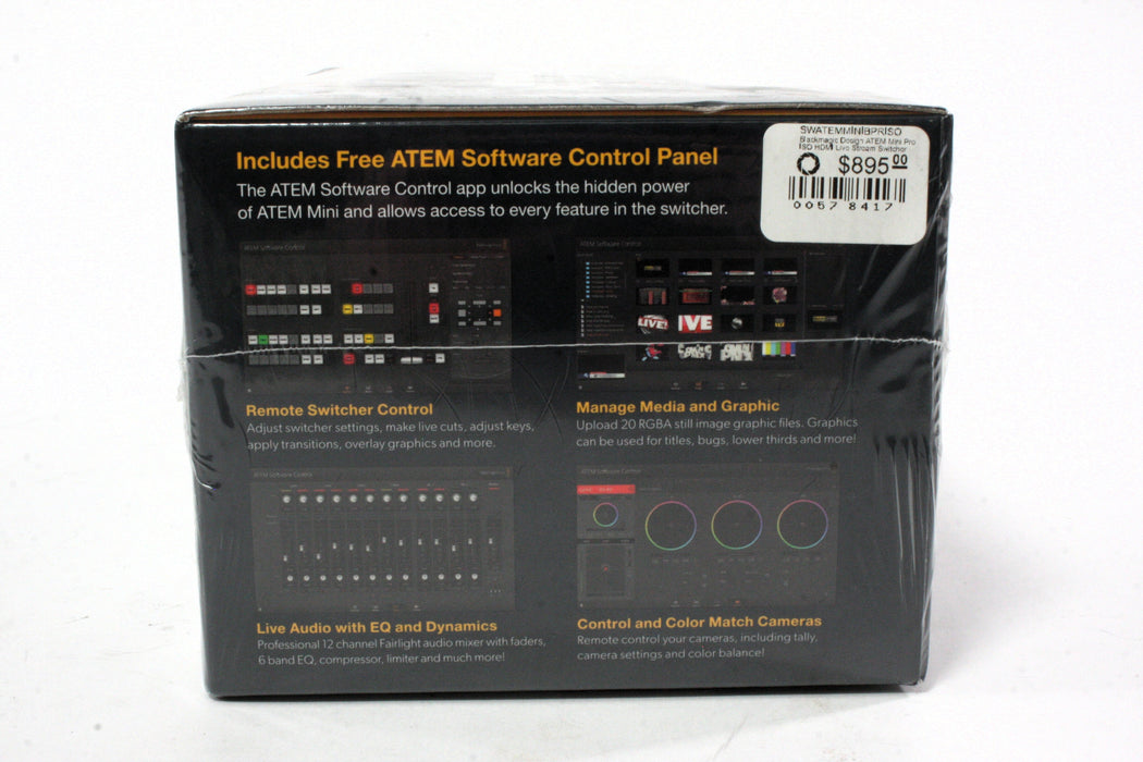 BlackMagic ATEM Mini Pro ISO UNOPENED
