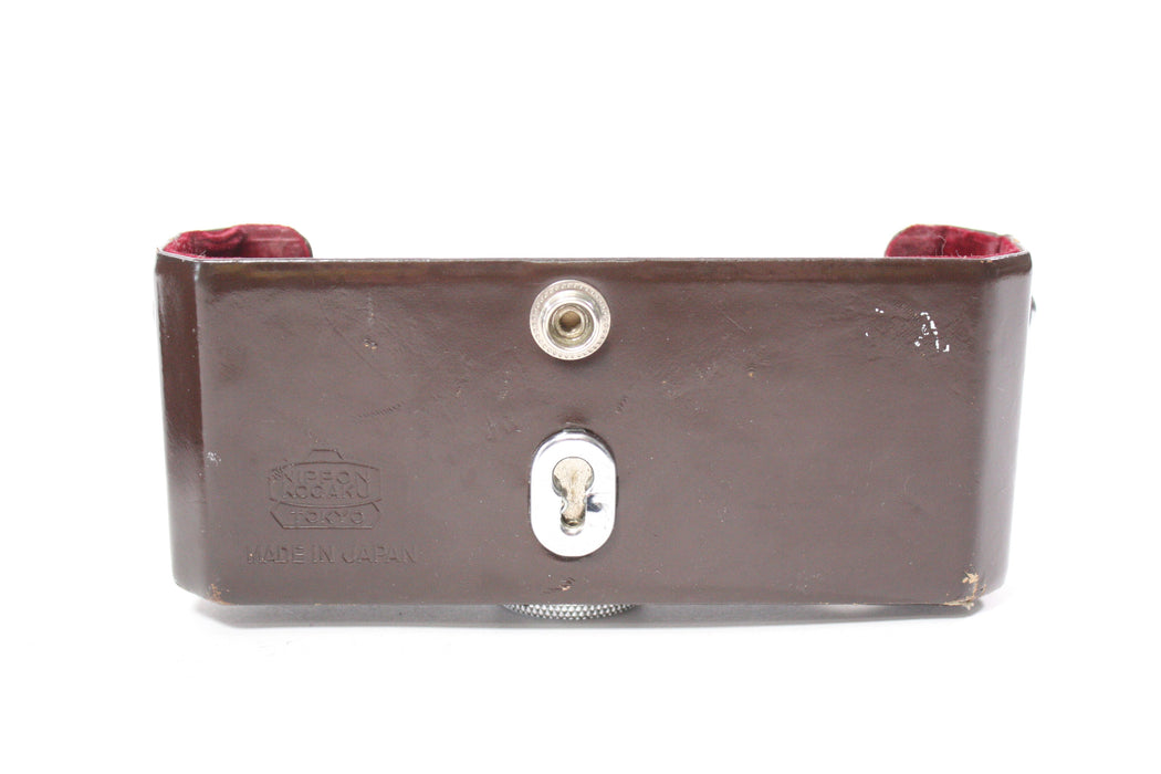 Nikon F Brown Leather Hard Case