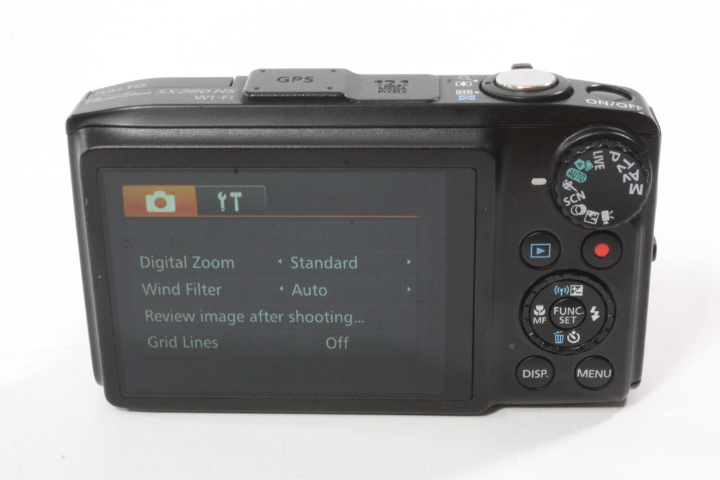 Canon SX280 HS Digital Point and Shoot Camera 20x Zoom 12.1mp