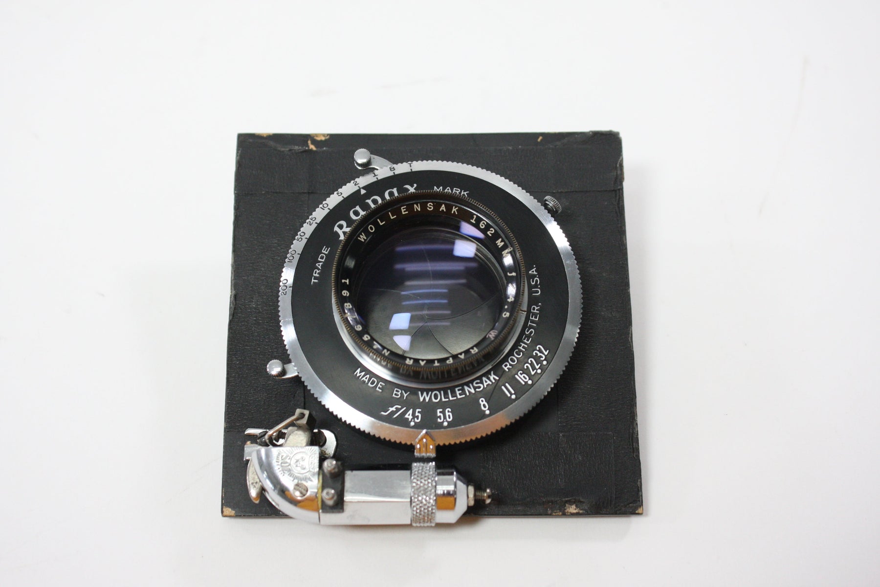 Wollensak Rapax 162mm f/4.5 Large Format Lens