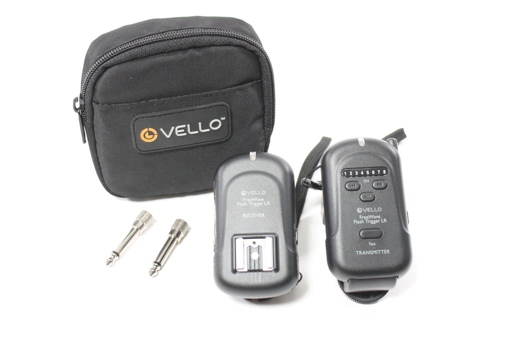 Vello FreeWave Flash Trigger LR Wireless Transmitter and Receiver