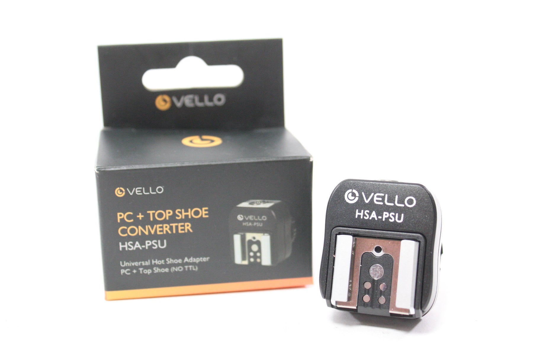 Vello HSA-PSU Universal Hot Shoe Adapter PC + Top Shoe