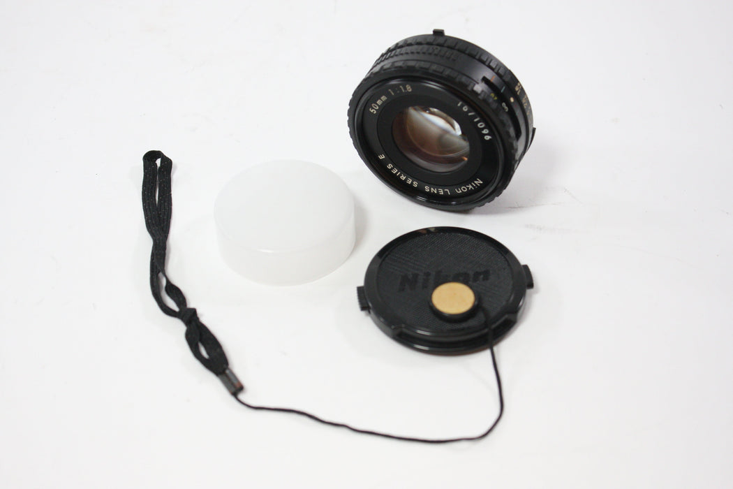Nikon 50mm f/1.8 Series E Lens for F Mount, AS-IS for Parts or Repair