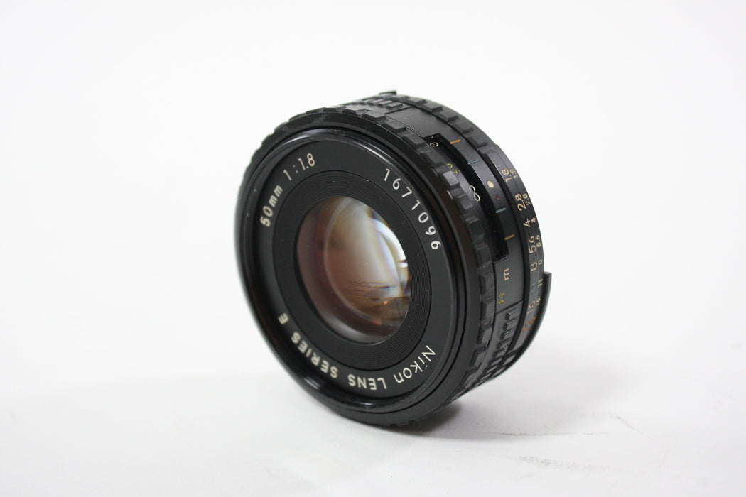 Nikon 50mm f/1.8 Series E Lens for F Mount, AS-IS for Parts or Repair