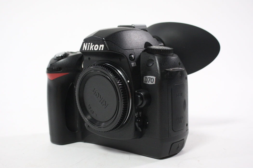 Nikon D70 DSLR Camera Body with a Shutter Count of 2,114