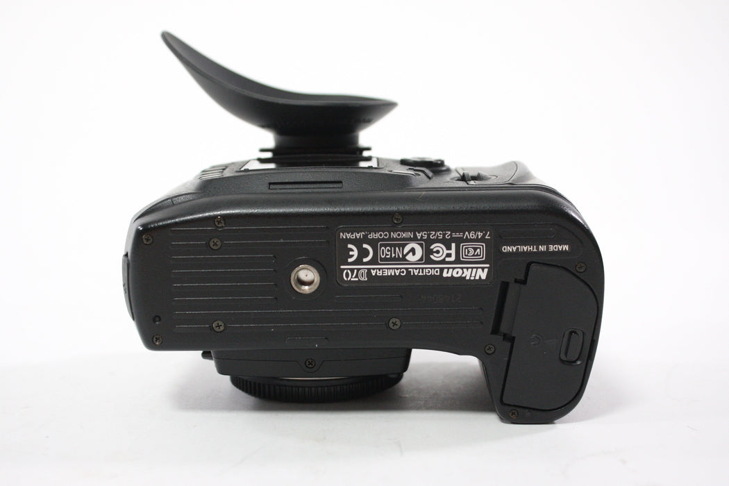 Nikon D70 DSLR Camera Body with a Shutter Count of 2,114
