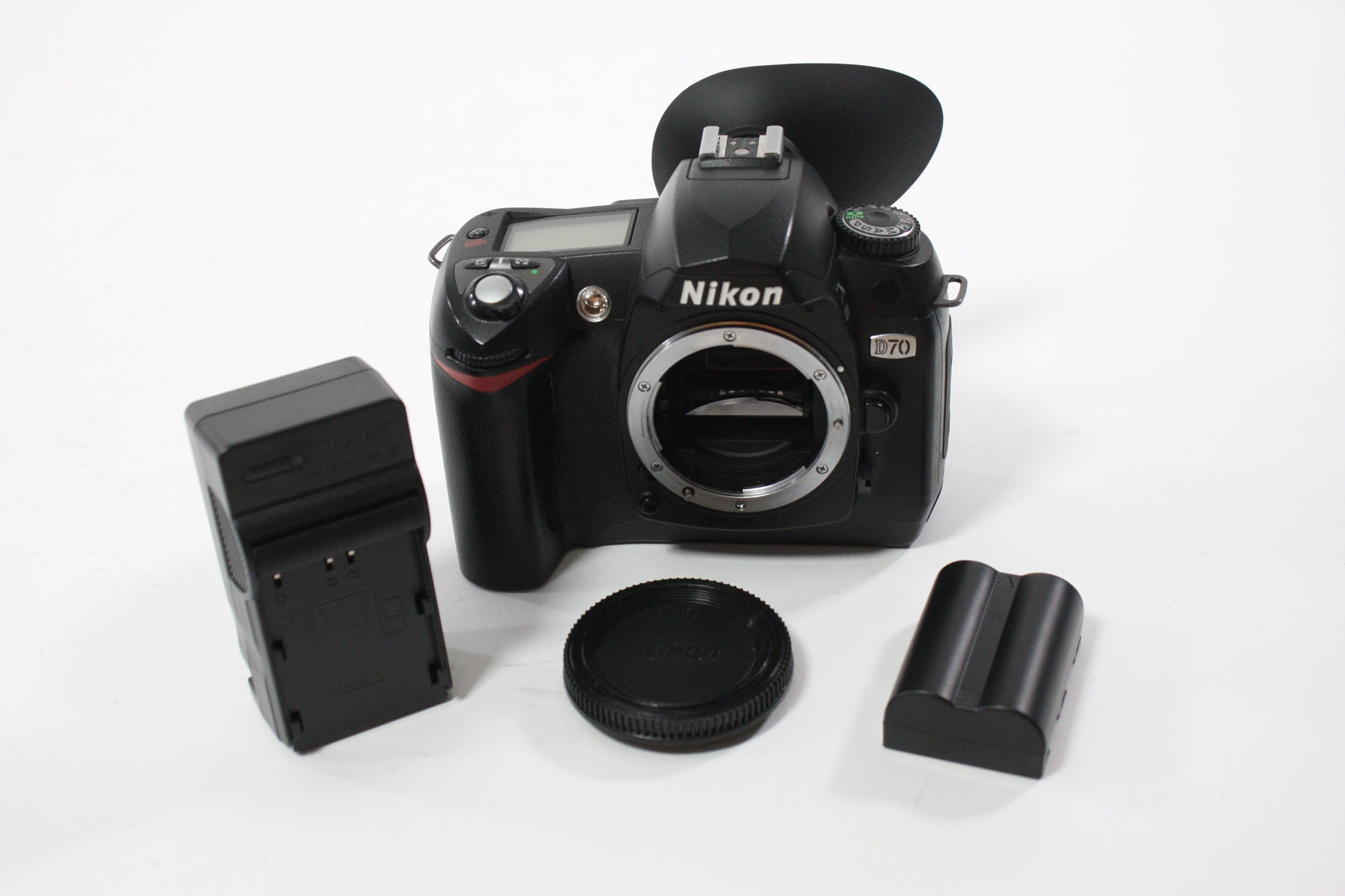 Nikon D70 DSLR Camera Body with a Shutter Count of 2,114