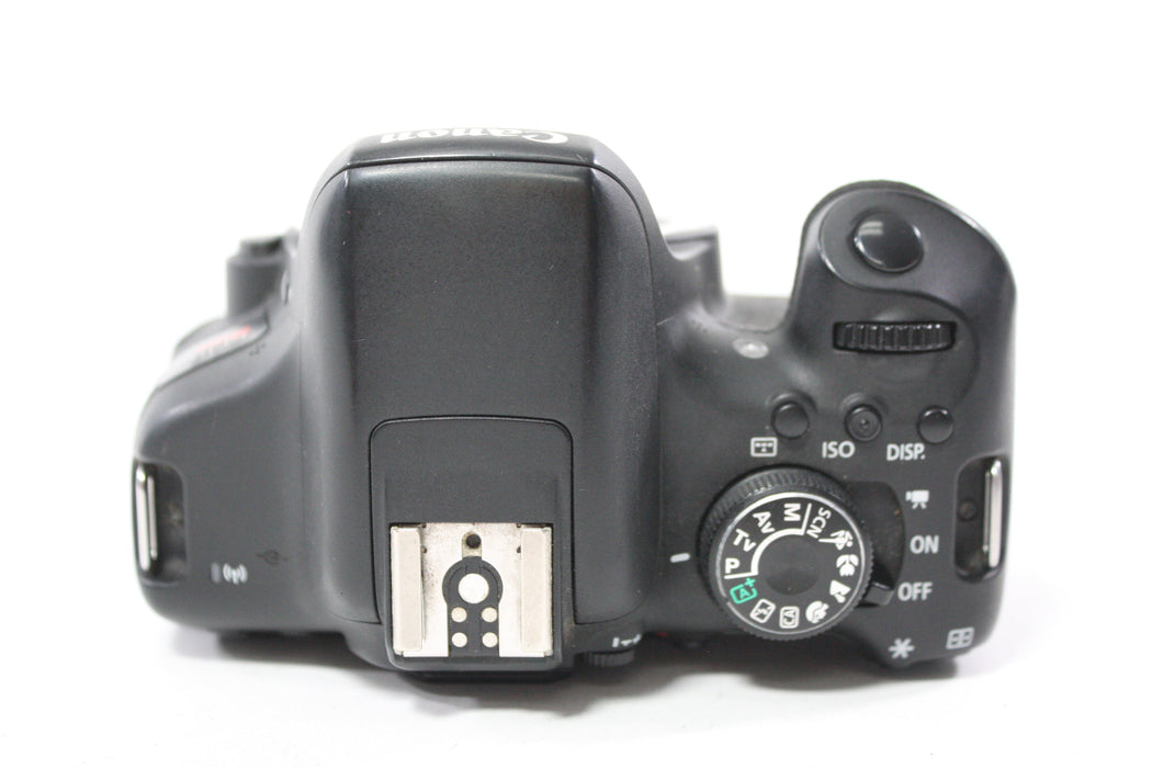 Canon EOS Rebel T6i DSLR Camera with 18-55mm f/3.5-5.6 II EF-S Lens with Shutter Count 47,724