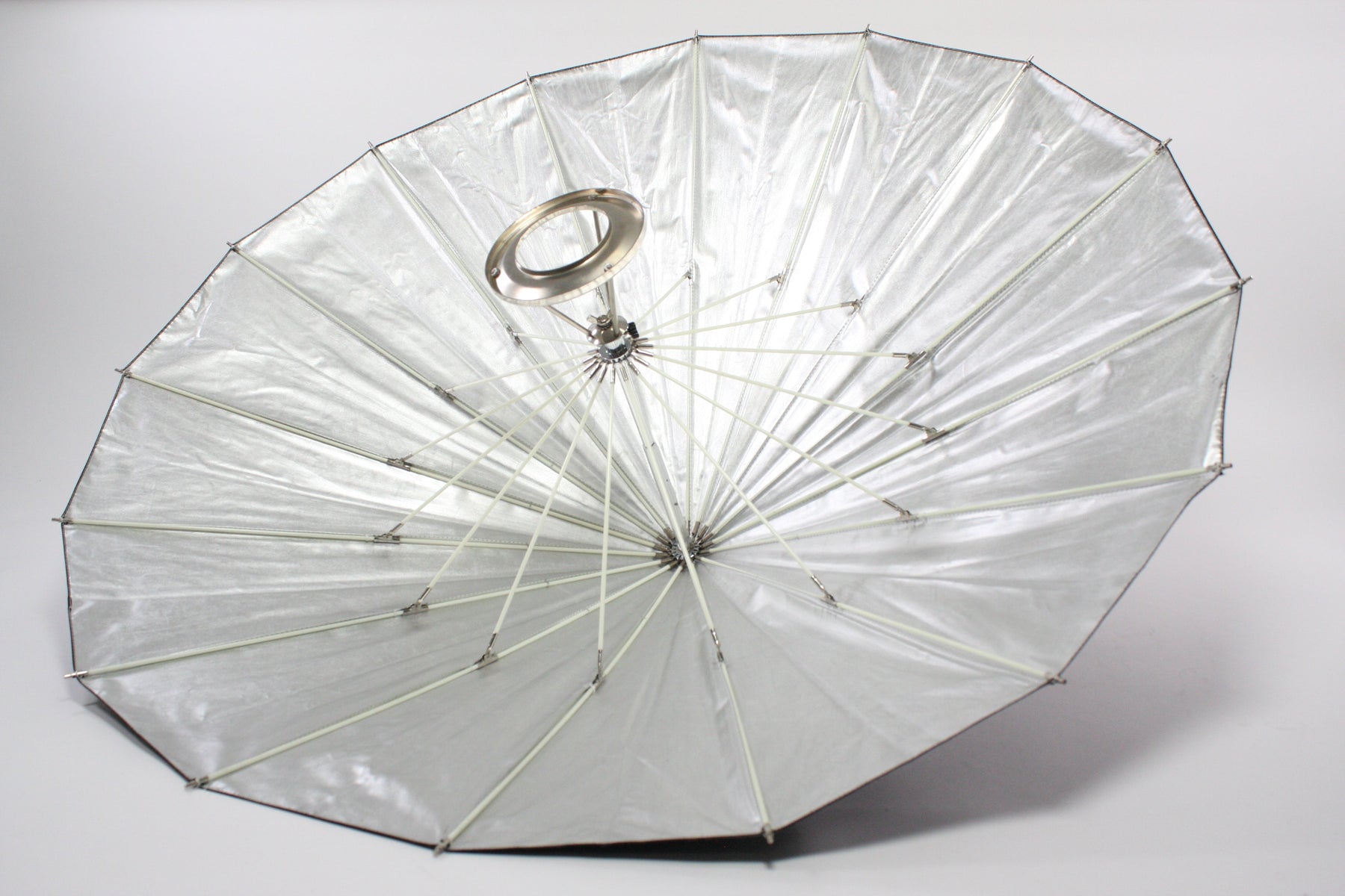 Paul C Buff PLM 45in Silver Umbrella with White Diffusion Fabric