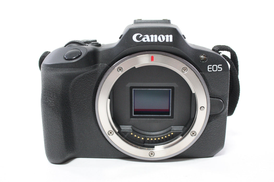 Canon R100 Digital Mirrorless Camera with 18-45mm f/4.5-6.3 IS STM RF-S Lens with Shutter Count Less Than 1,000