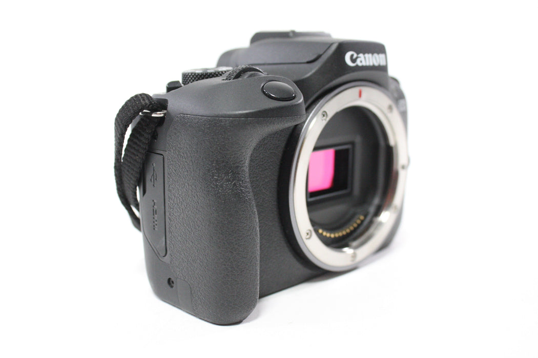 Canon R100 Digital Mirrorless Camera with 18-45mm f/4.5-6.3 IS STM RF-S Lens with Shutter Count Less Than 1,000