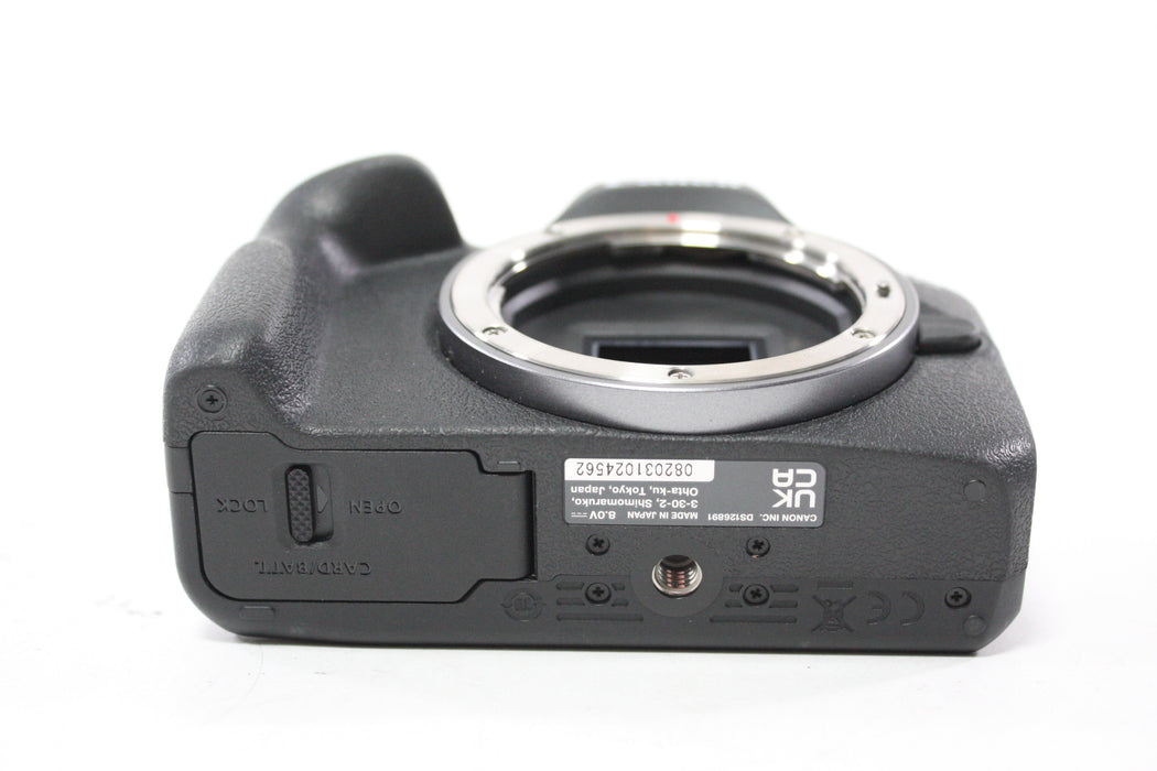 Canon R100 Digital Mirrorless Camera with 18-45mm f/4.5-6.3 IS STM RF-S Lens with Shutter Count Less Than 1,000