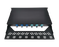 2x MTP-8, 96 Fibers LC OS2 Single Mode, Universal Polarity, HD1U 1U Breakout Cassette, 40G/100G to 10G/25G