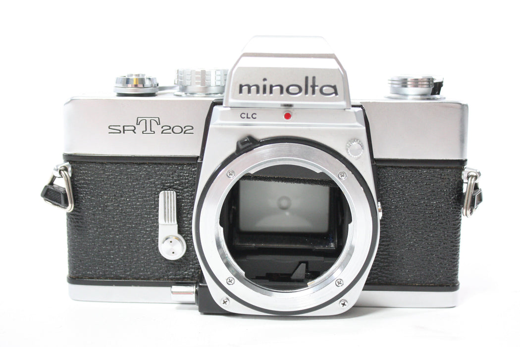 Minolta SRT202 35mm SLR Camera with 50mm f/1.7 MD Lens