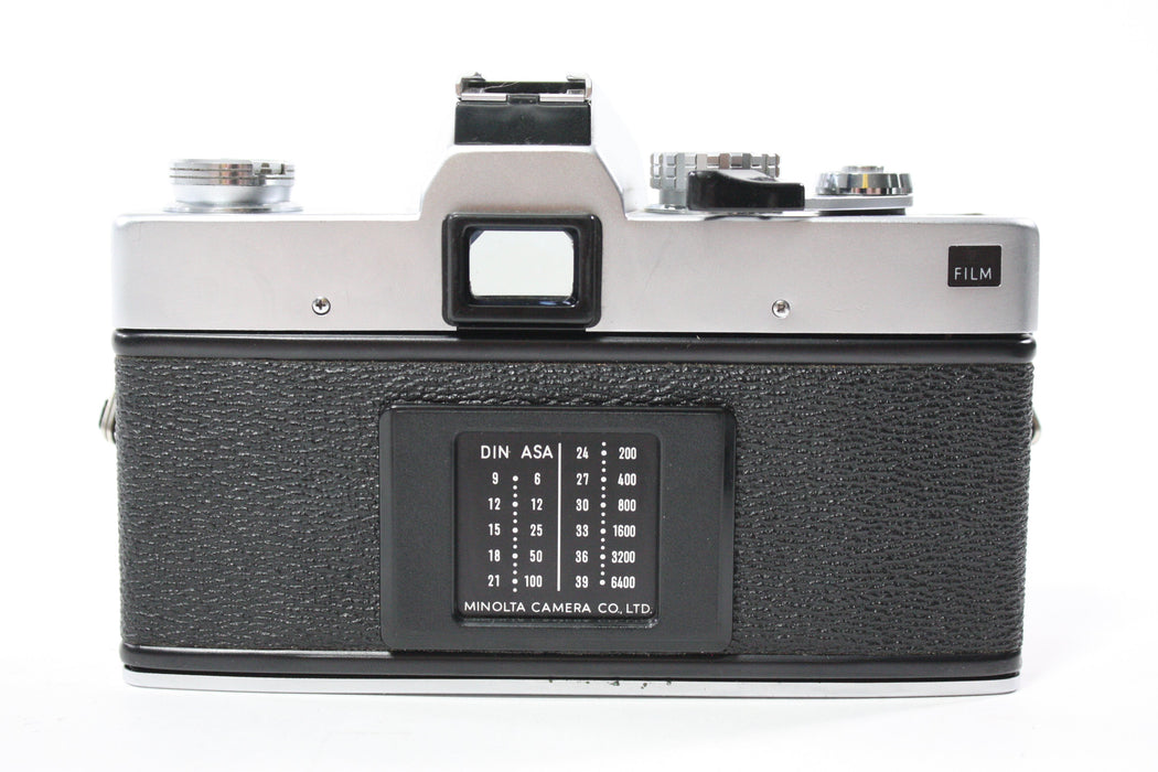 Minolta SRT202 35mm SLR Camera with 50mm f/1.7 MD Lens