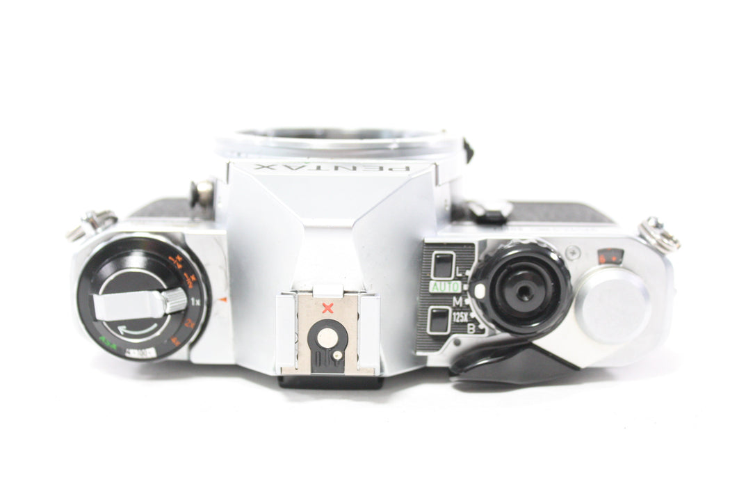 Pentax ME Super 35mm SLR with 50mm f/2 SMC Pentax-M Lens AS-IS
