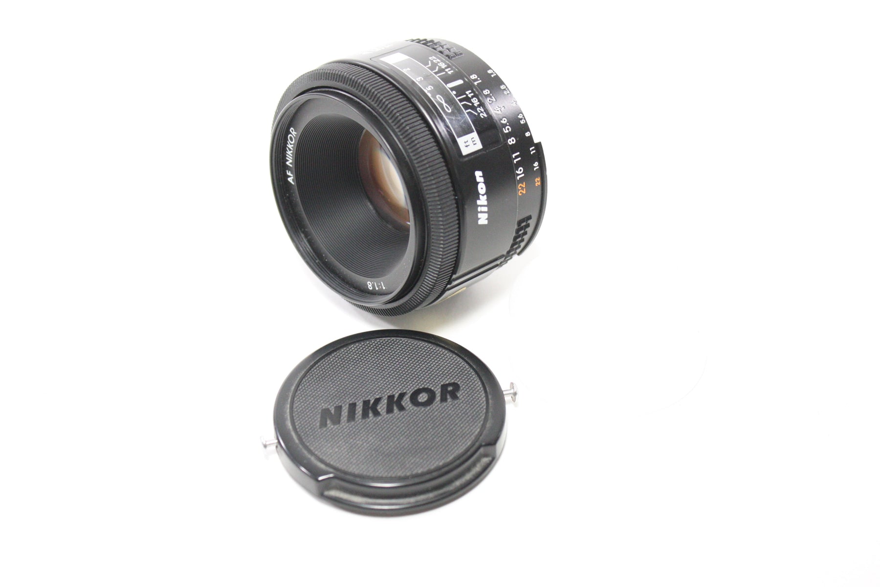 Nikon 50mm f/1.8 AF Nikkor Lens for F Mount