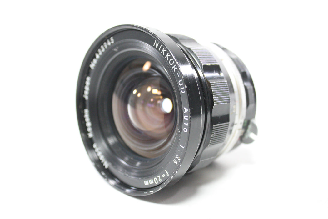 Nikon 20mm f/3.5 Nikkor-UD Auto Lens for F Mount