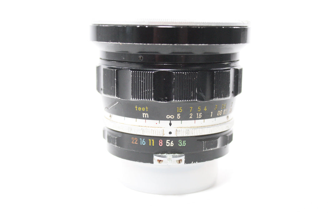 Nikon 20mm f/3.5 Nikkor-UD Auto Lens for F Mount