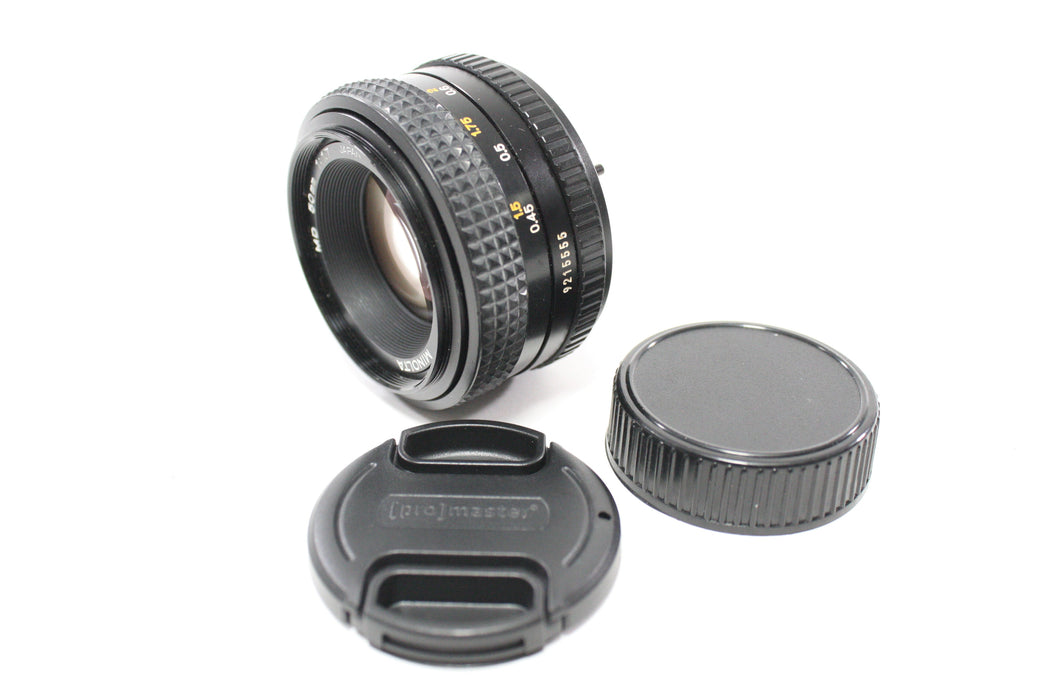Minolta 50mm f/1.7 Lens for MD Mount