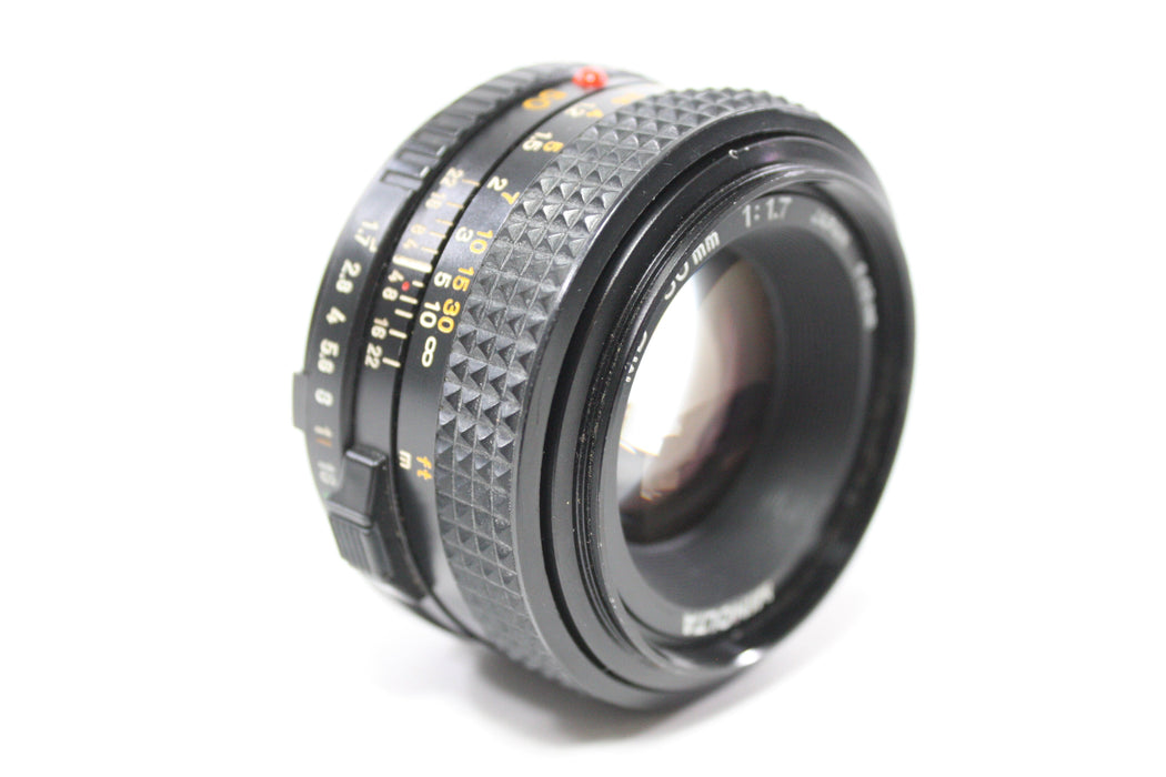 Minolta 50mm f/1.7 Lens for MD Mount