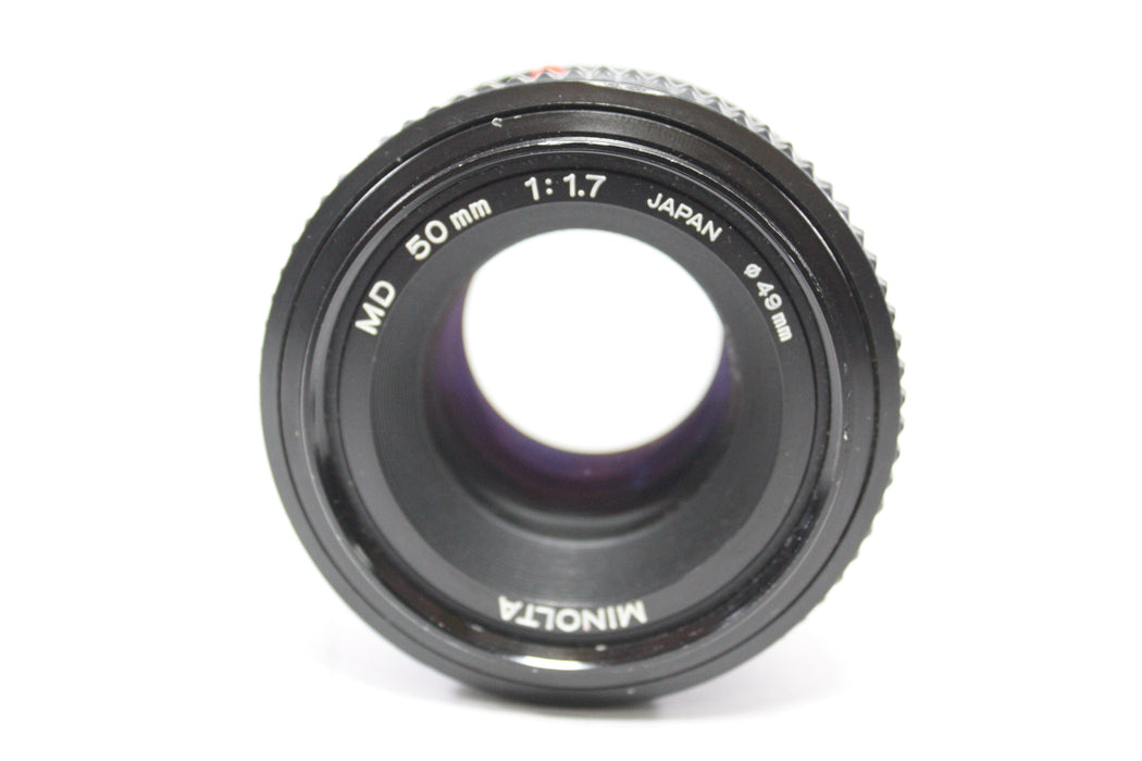 Minolta 50mm f/1.7 Lens for MD Mount