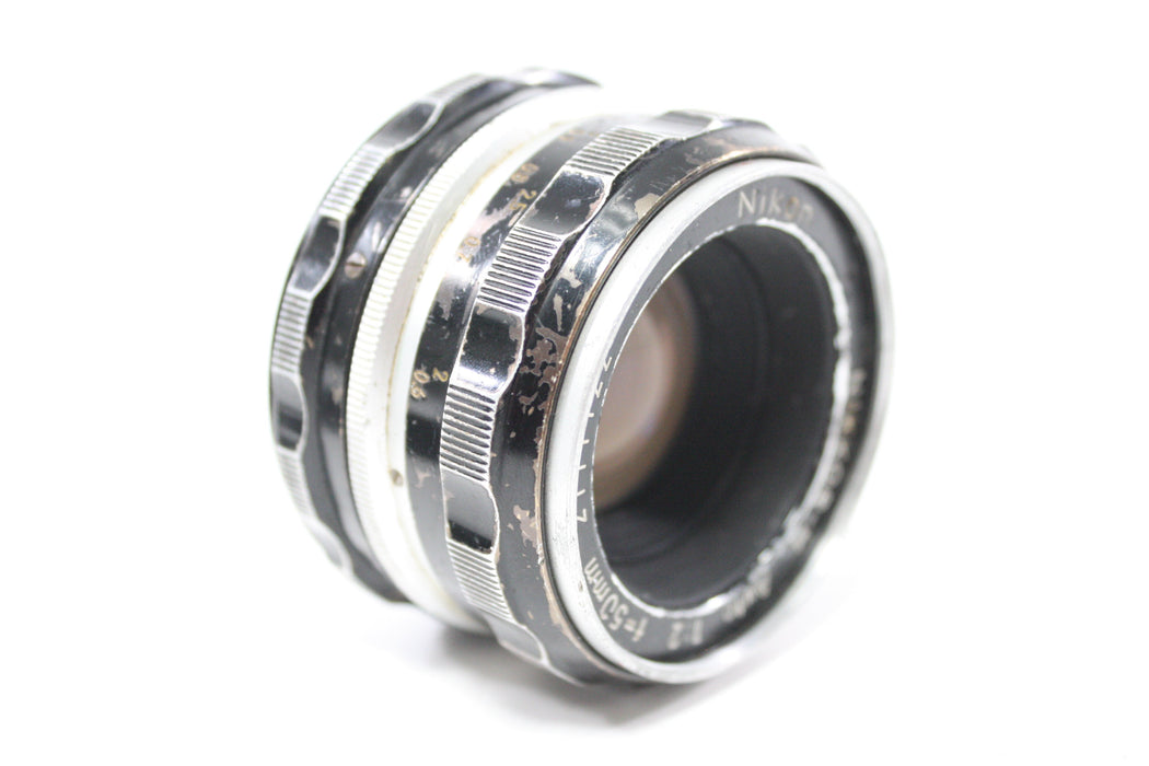 Nikon 50mm f/2 Nikkor-H Auto Lens for F Mount