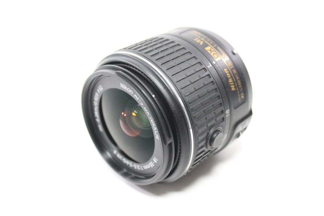 Nikon 18-55mm f/3.5-5.6 G II DX VR AF-S Nikkor Lens for F Mount