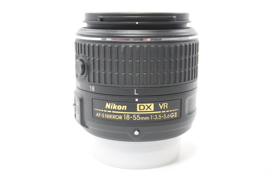 Nikon 18-55mm f/3.5-5.6 G II DX VR AF-S Nikkor Lens for F Mount
