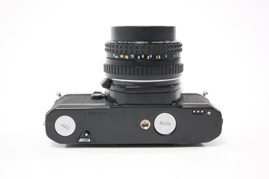 Pentax ME 35mm SLR Camera with Pentax-A 50mm f/1.7 SMC Lens