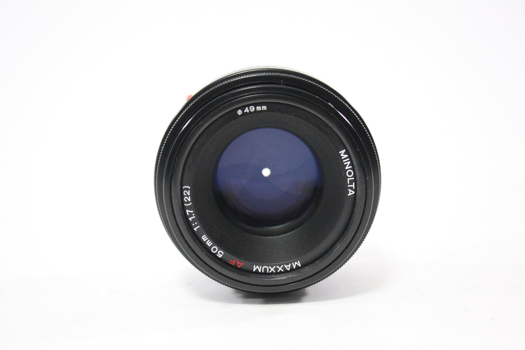 Minolta 50mm f/1.7 Maxxum AF Lens for A Mount