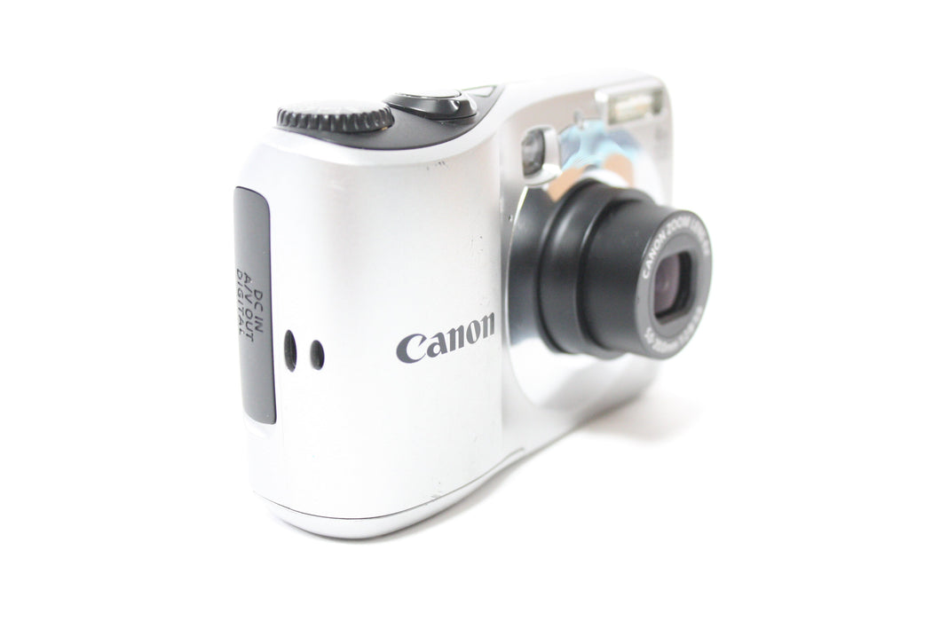Canon PowerShot A1200 Digital Point and Shoot Camera 4x Zoom 12.1mp (Silver)