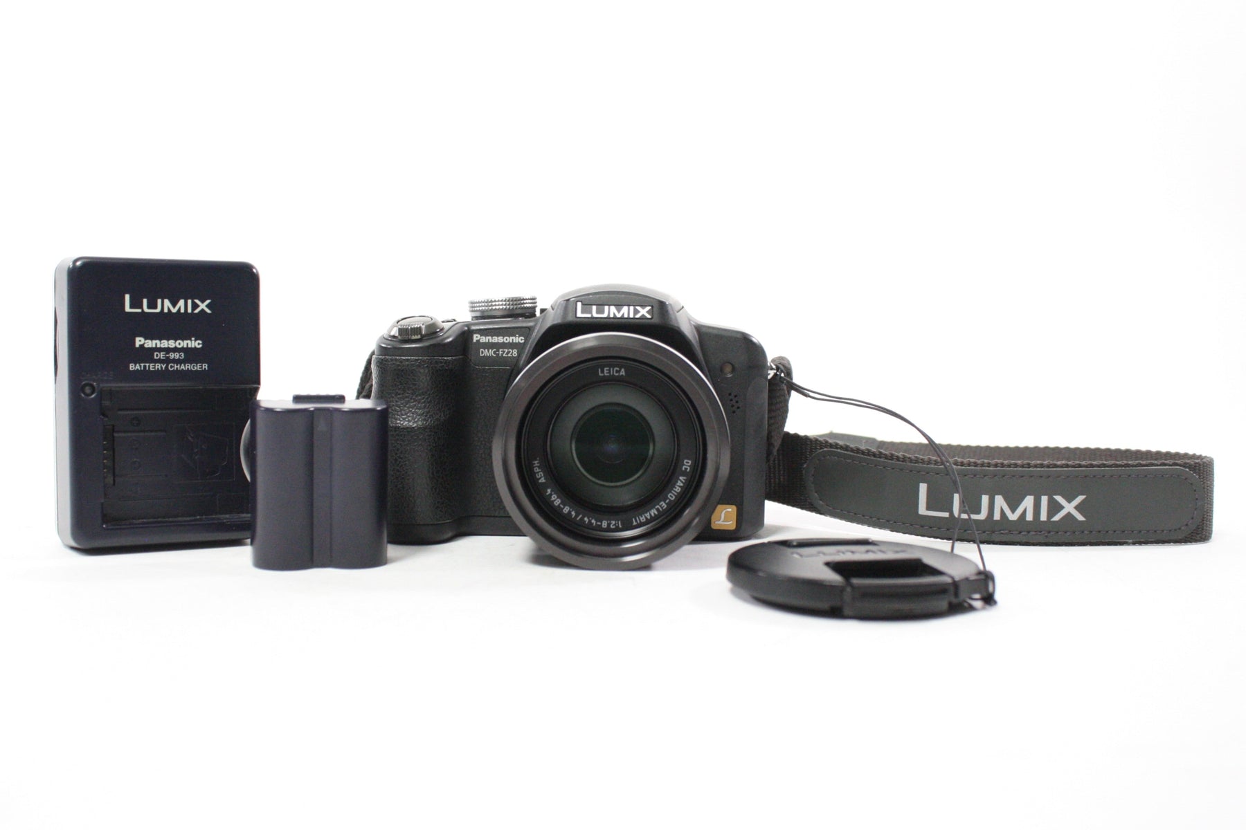 Panasonic Lumix DMC-FZ28 Digital Point and Shoot Camera 18x Zoom 10mp