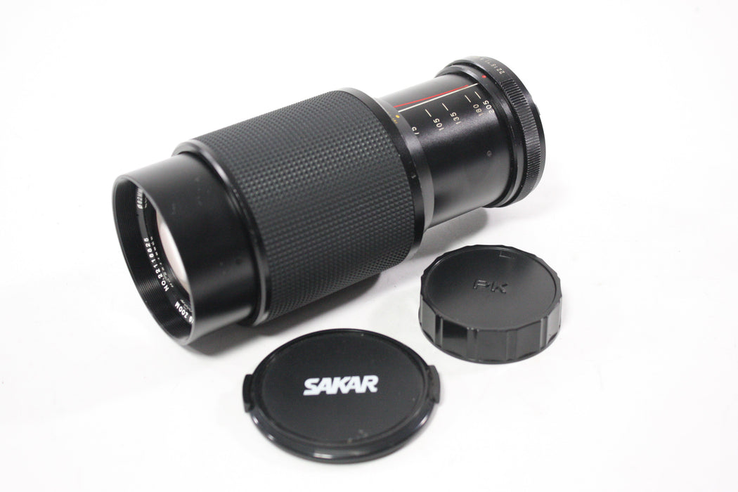 Vivitar 75-205mm f/3.8 MF MC Lens for PK Mount