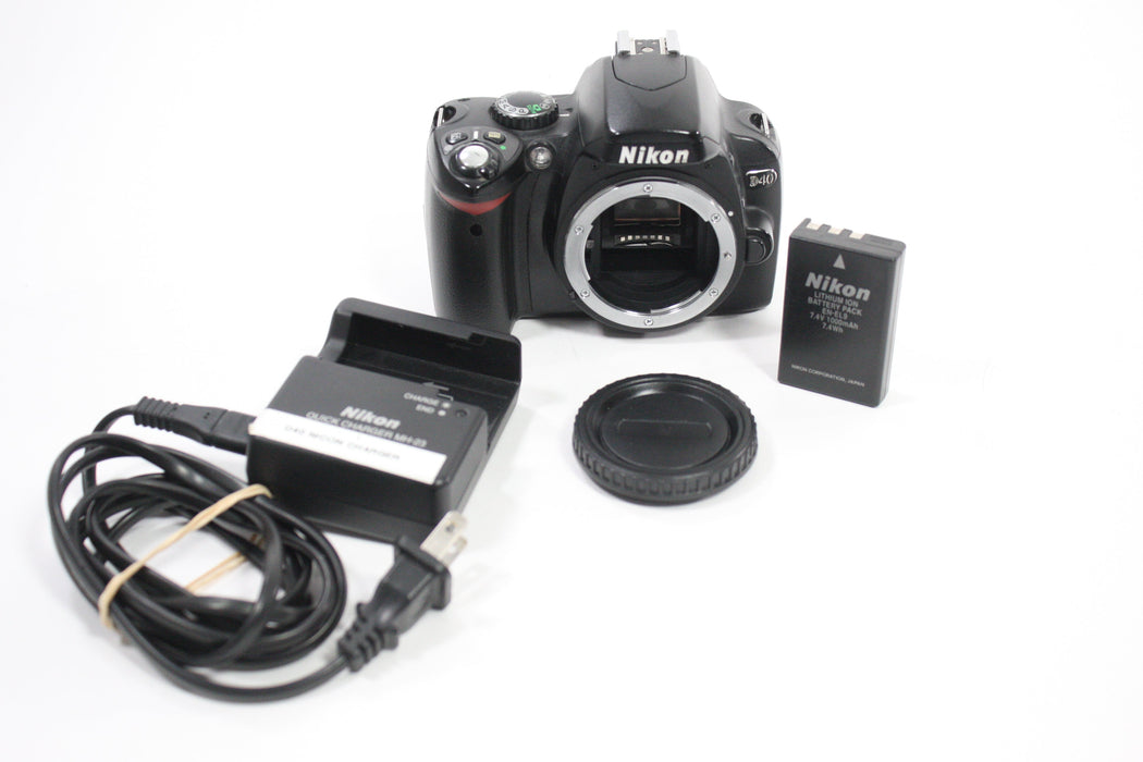 Nikon D40 DSLR Camera Body with Shutter Count 46,403