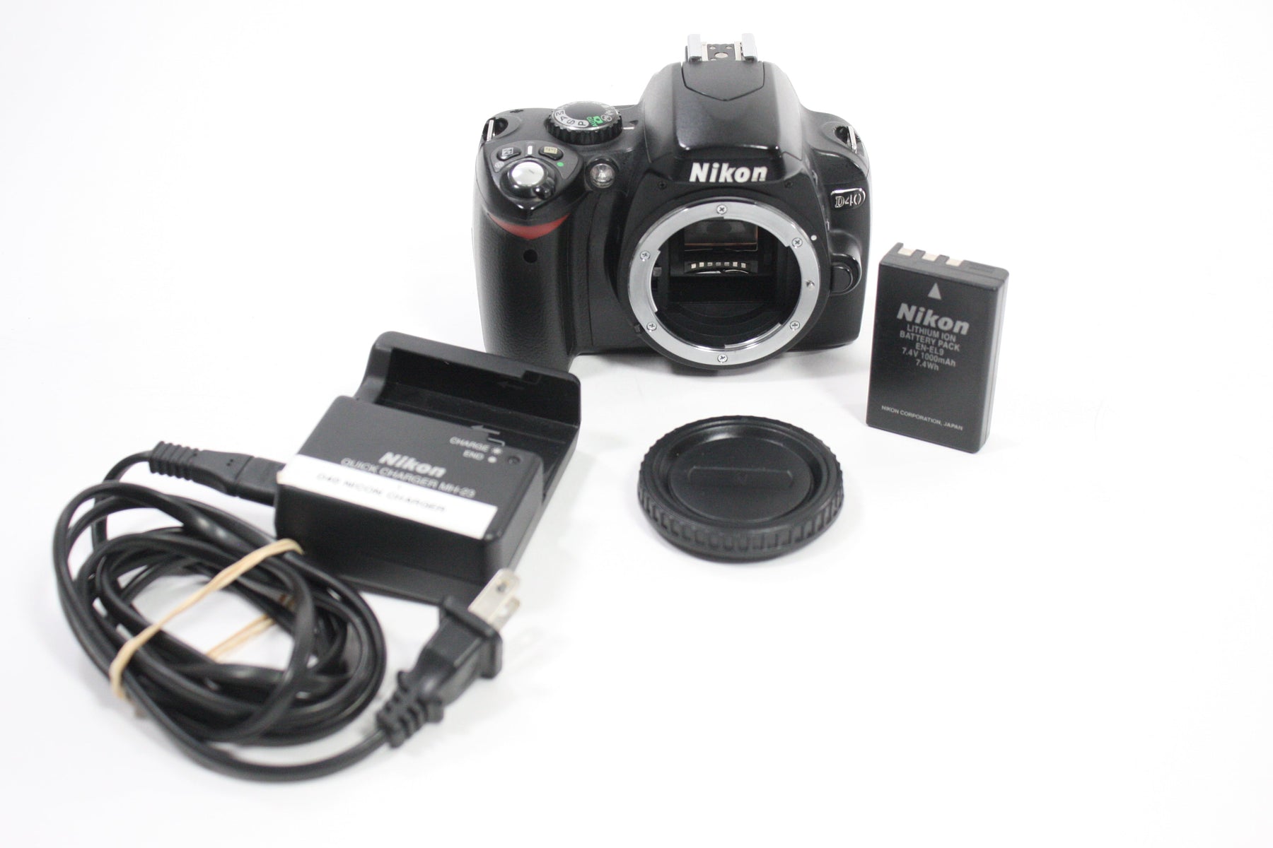 Nikon D40 DSLR Camera Body with Shutter Count 46,403