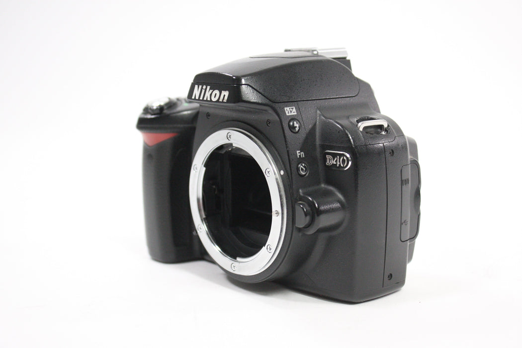 Nikon D40 DSLR Camera Body with Shutter Count 46,403