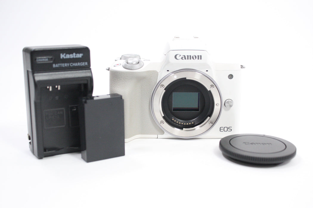 Canon EOS M50 Digital Mirrorless Camera Body with Shutter Count 5,000 AS-IS