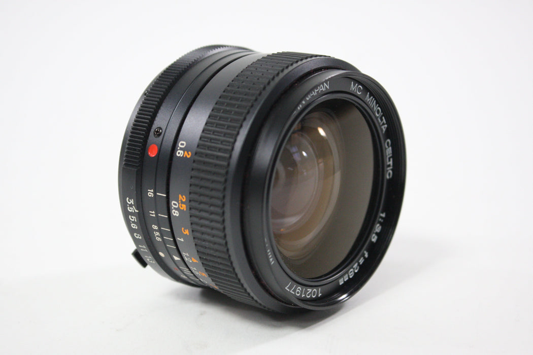 Minolta 28mm f/3.5 Celtic MC for Minolta MD Mount