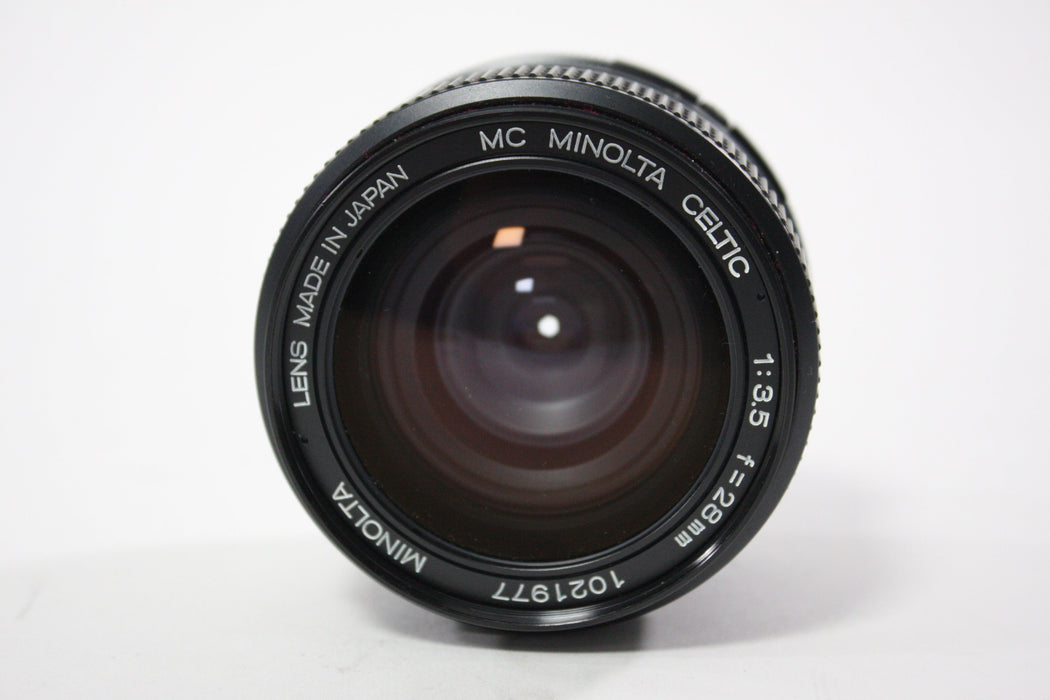 Minolta 28mm f/3.5 Celtic MC for Minolta MD Mount