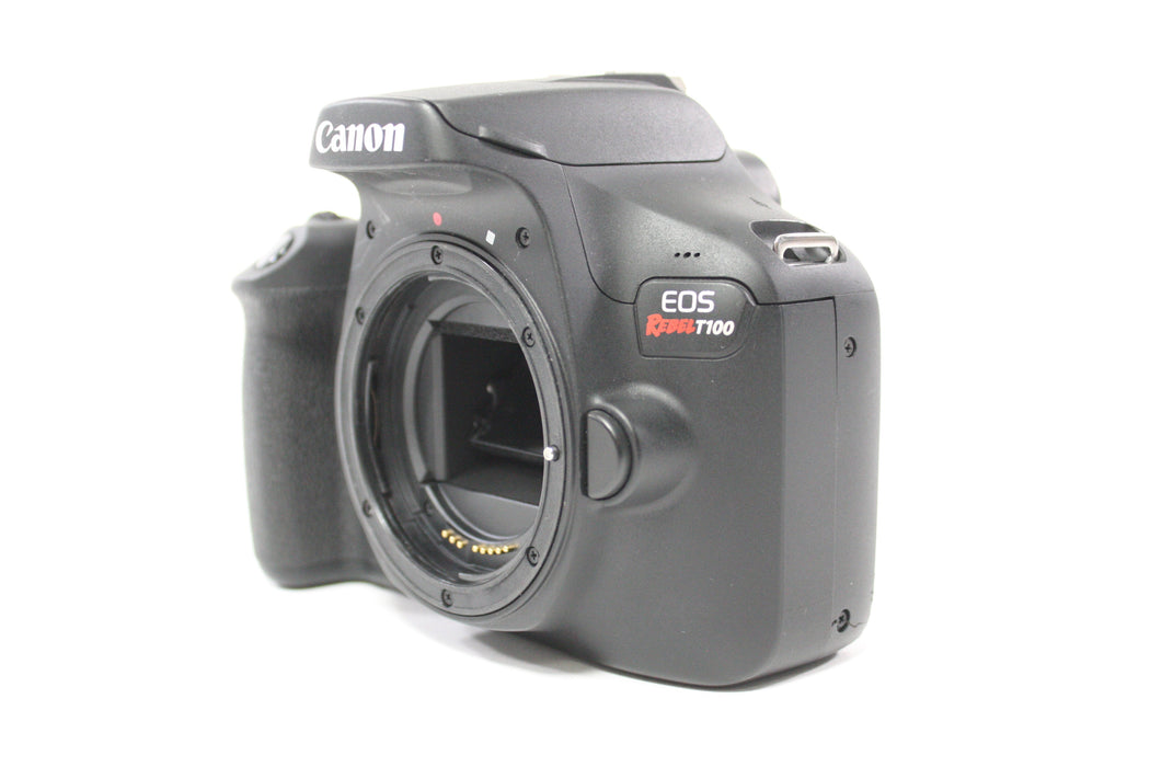 Canon Rebel T100  DSLR Camera with 18-55mm f/3.5-5.6 III Lens with Shutter Count 10,145