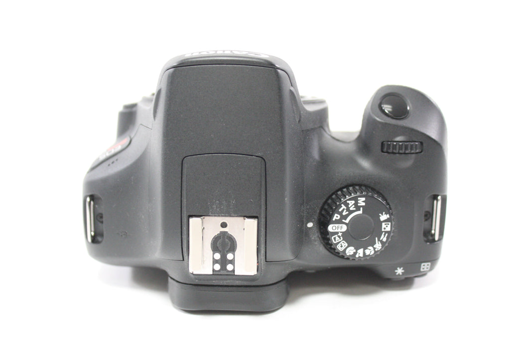 Canon Rebel T100  DSLR Camera with 18-55mm f/3.5-5.6 III Lens with Shutter Count 10,145