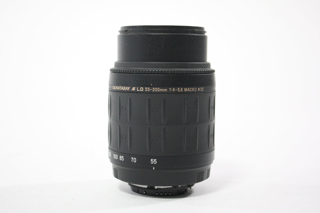 Quantaray 55-200mm f/4-5.6 Macro Lens for Nikon F Mount