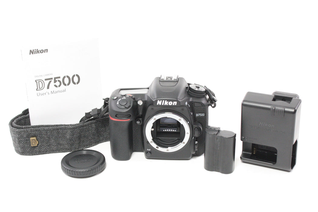 Nikon D7500 DSLR Camera Body with Shutter Count 980