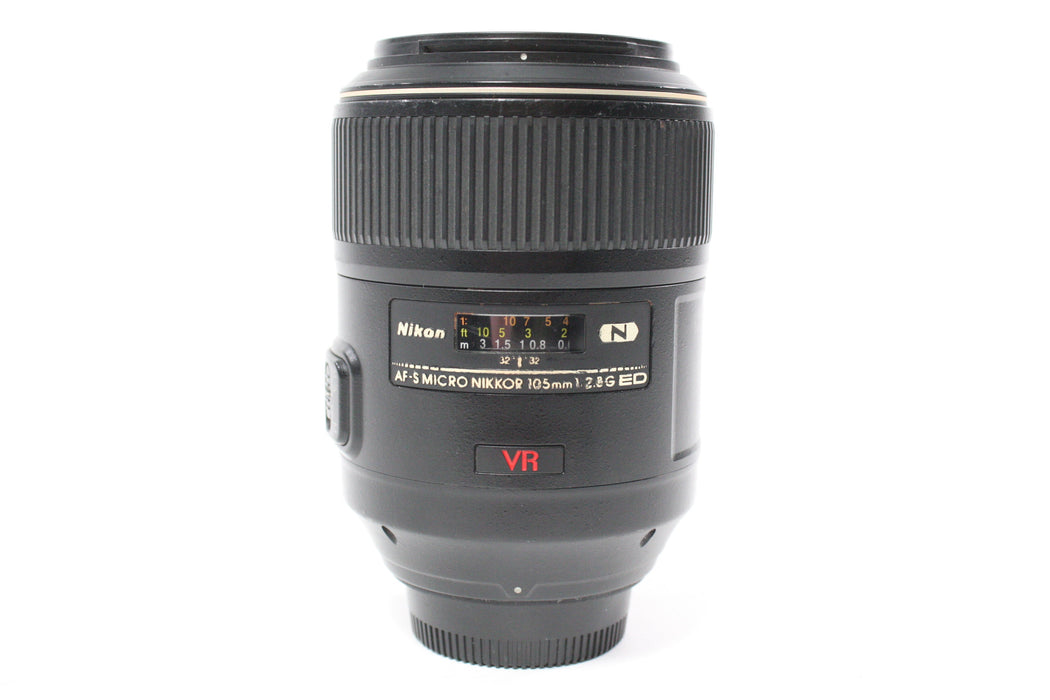 Nikon 105mm f/2.8 G ED VR AF-S Micro Nikkor Lens for F Mount