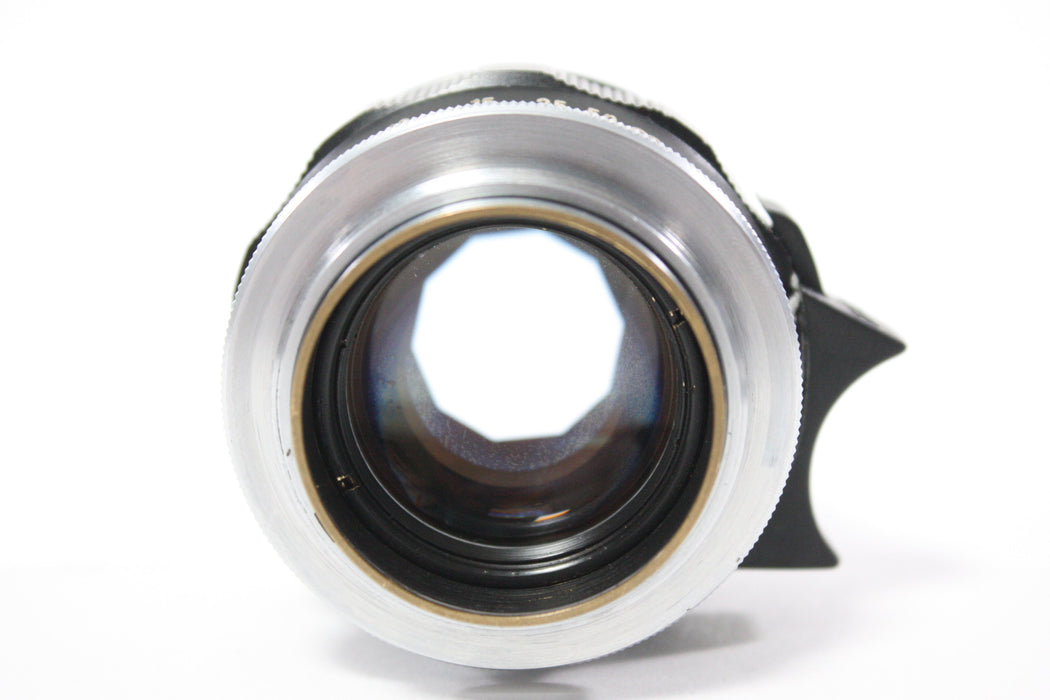 Fuji 5cm f/2 Fujinon L Lens with Fotodiox 50-70 M39-L/M Adapter