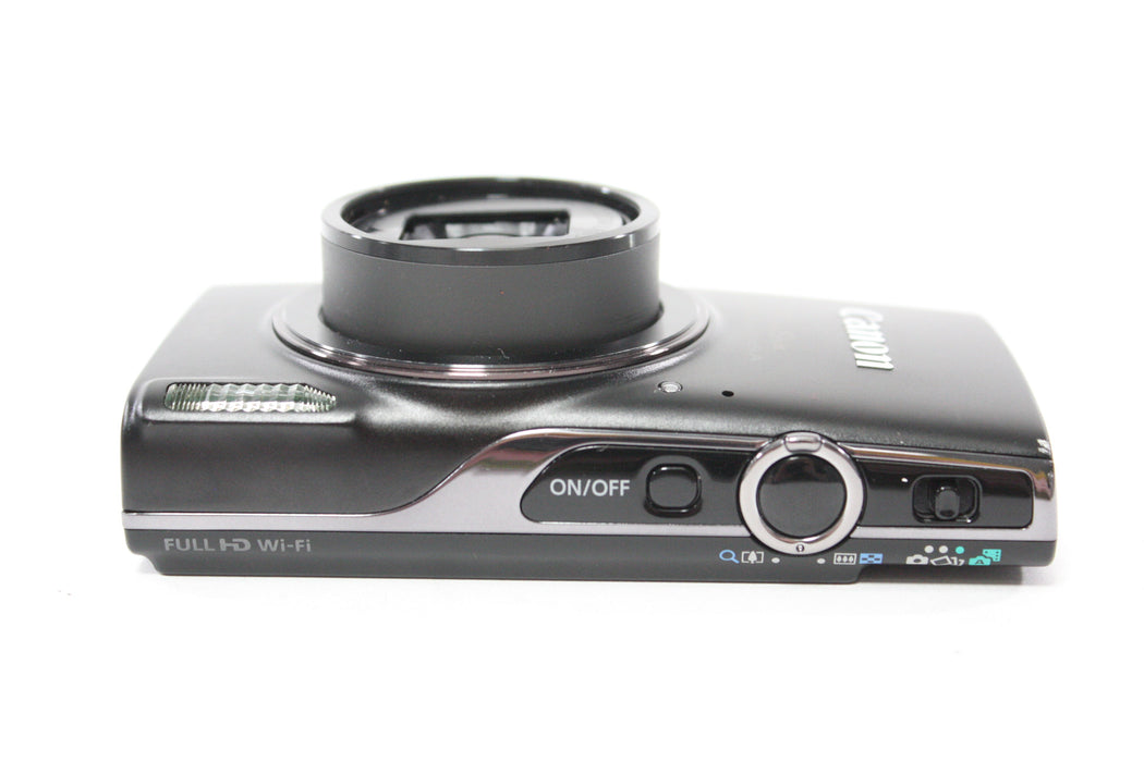 Canon PowerShot ELPH 360 HS A Digital Point and Shoot Camera 12x Zoom 20mp AS-IS