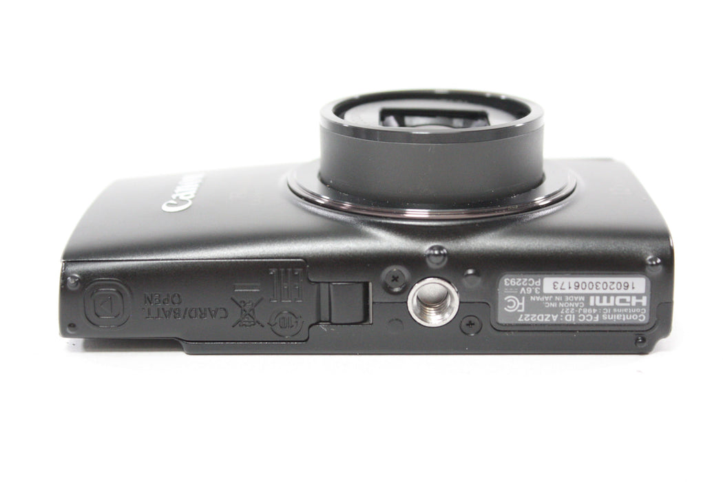 Canon PowerShot ELPH 360 HS A Digital Point and Shoot Camera 12x Zoom 20mp AS-IS