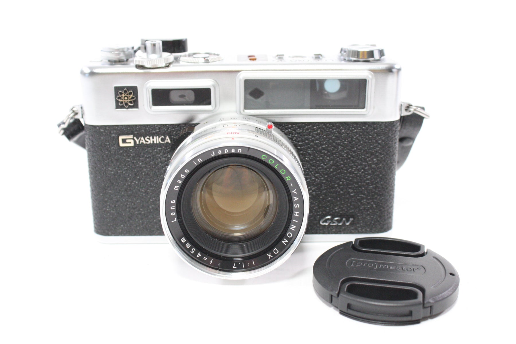 Yashica Electro 35 GSN 35mm Rangefinder with 45mm f/1.7 DX Lens